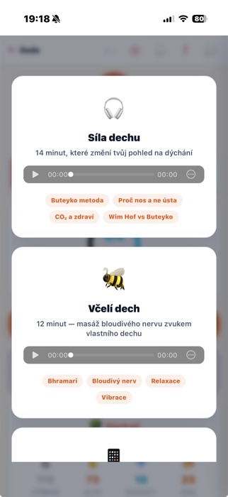 DECH podcasty — Síla dechu, Včelí dech